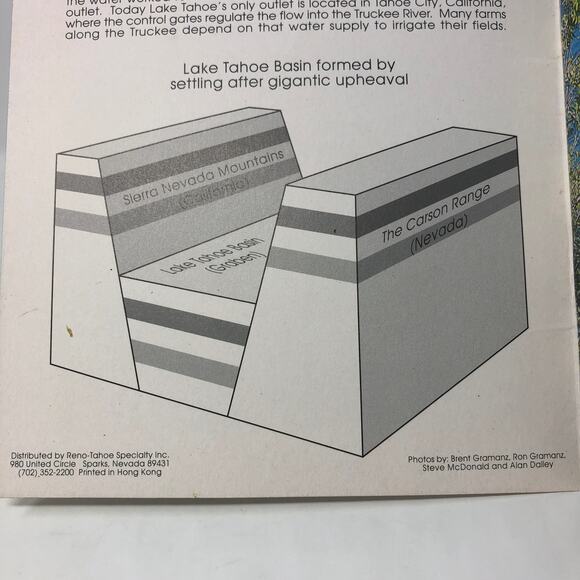 Vintage Pictorial Guide To Lake Tahoe: Attractions, History, Activities, & More - Picture 3 of 6